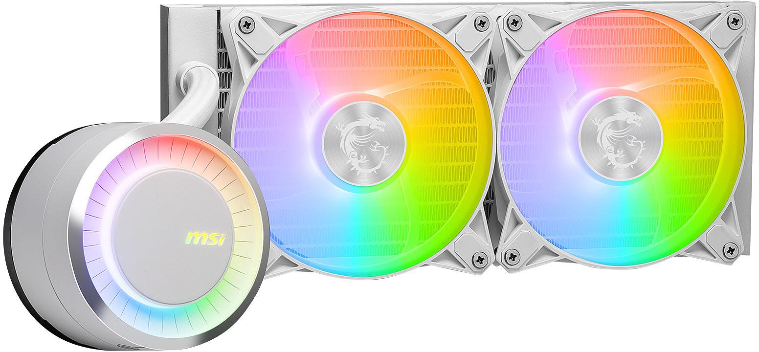 MSI - Water Cooler CPU MSI MAG CORELIQUID E240 ARGB Branco