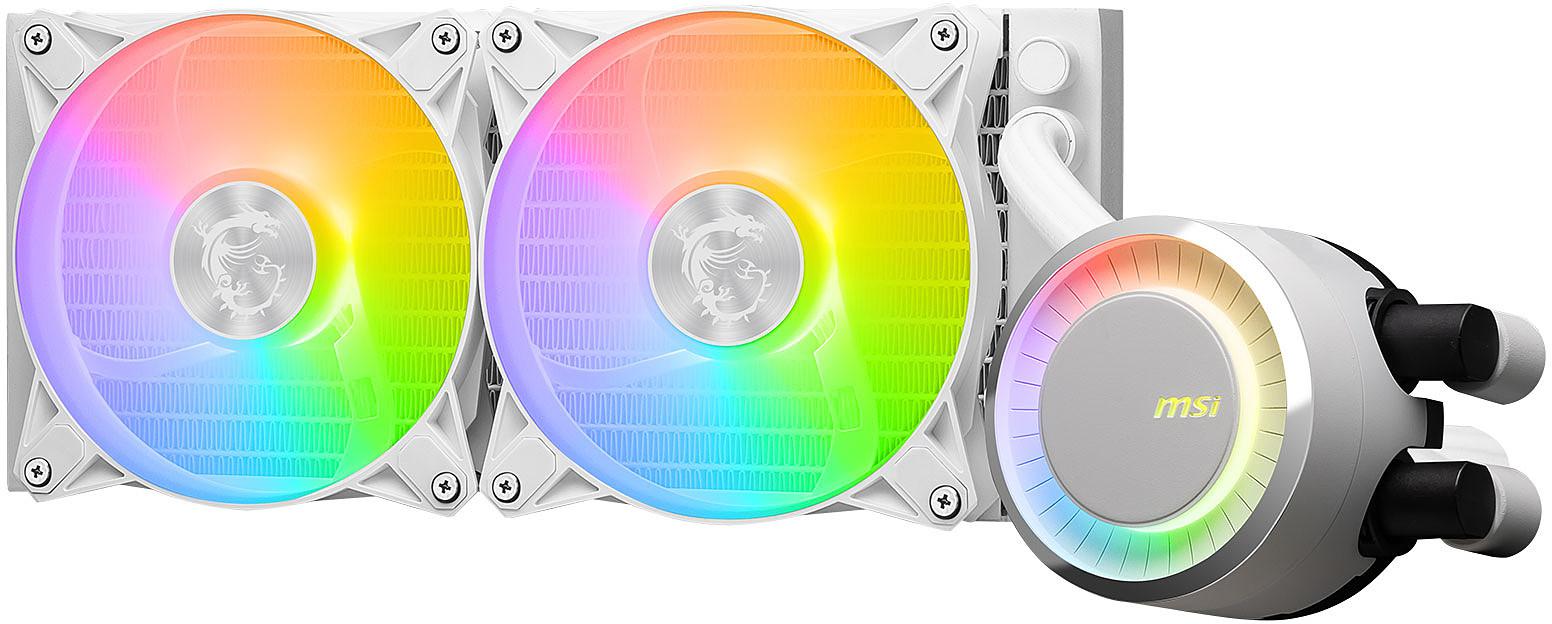 MSI - Water Cooler CPU MSI MAG CORELIQUID E240 ARGB Branco