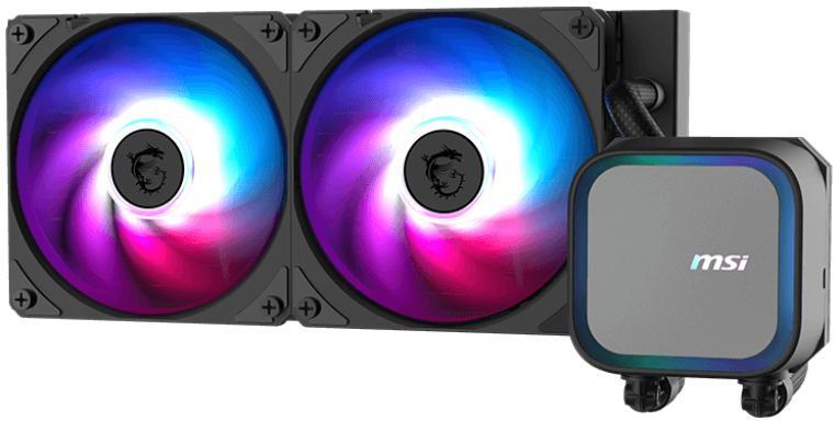 Picture of Picture of Water Cooler CPU MSI MAG CORELIQUID A13 240mm ARGB Preto