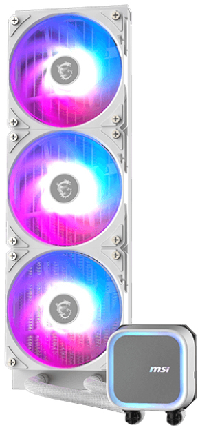 Picture of Picture of Water Cooler CPU MSI MAG CORELIQUID A13 360mm ARGB Branco