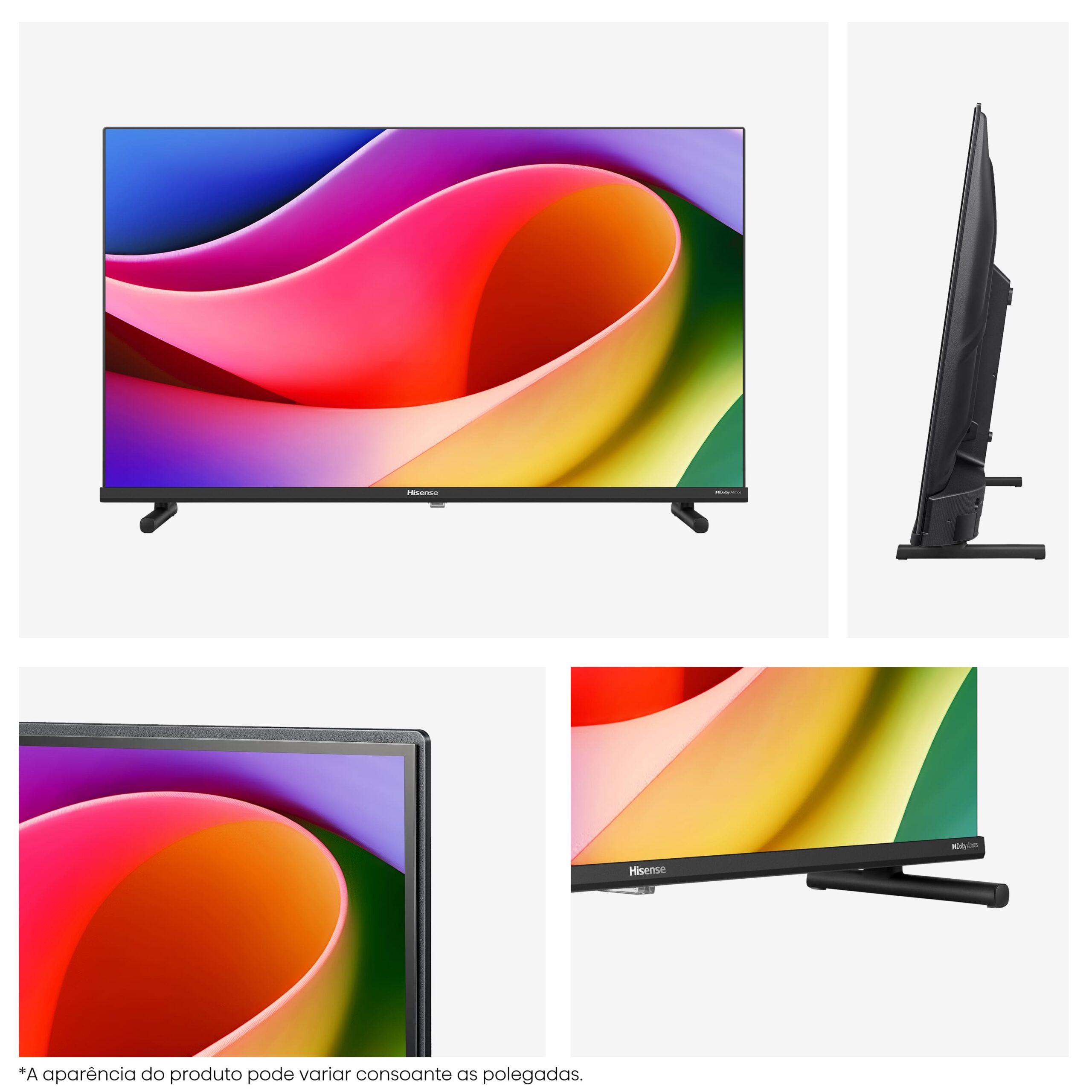 hisense - Televisão Hisense 32A5Q 32" QLED Full HD VIDAA