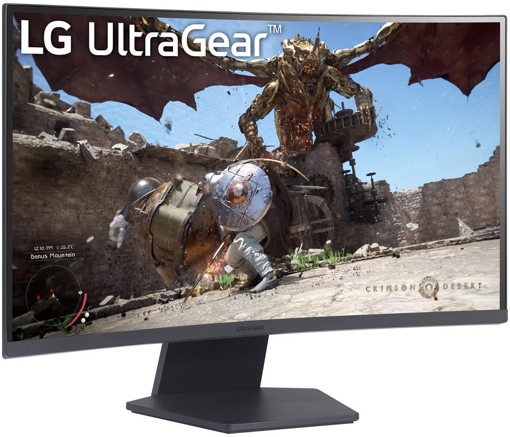 LG - Monitor Curvo Gaming LG UltraGear 32" 32GS60QC VA WQHD 180Hz 1ms