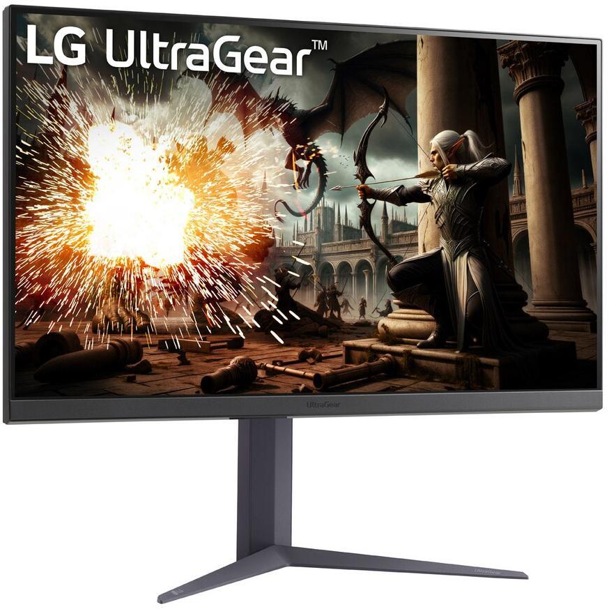 LG - Monitor Gaming LG UltraGear 32" 32GS75Q IPS QHD 180Hz 1ms FreeSync Premium / G-SYNC Compatible