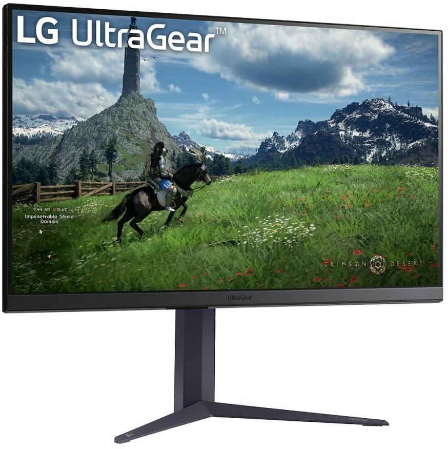 LG - Monitor Gaming LG UltraGear 32" 32GS85Q Nano IPS QHD 180Hz 1ms FreeSync G-SYNC Compatible
