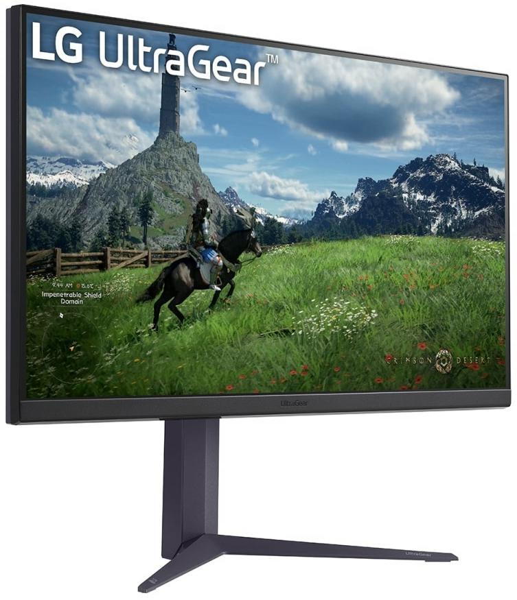 LG - Monitor Gaming LG UltraGear 32" 32GS85Q Nano IPS QHD 180Hz 1ms FreeSync G-SYNC Compatible