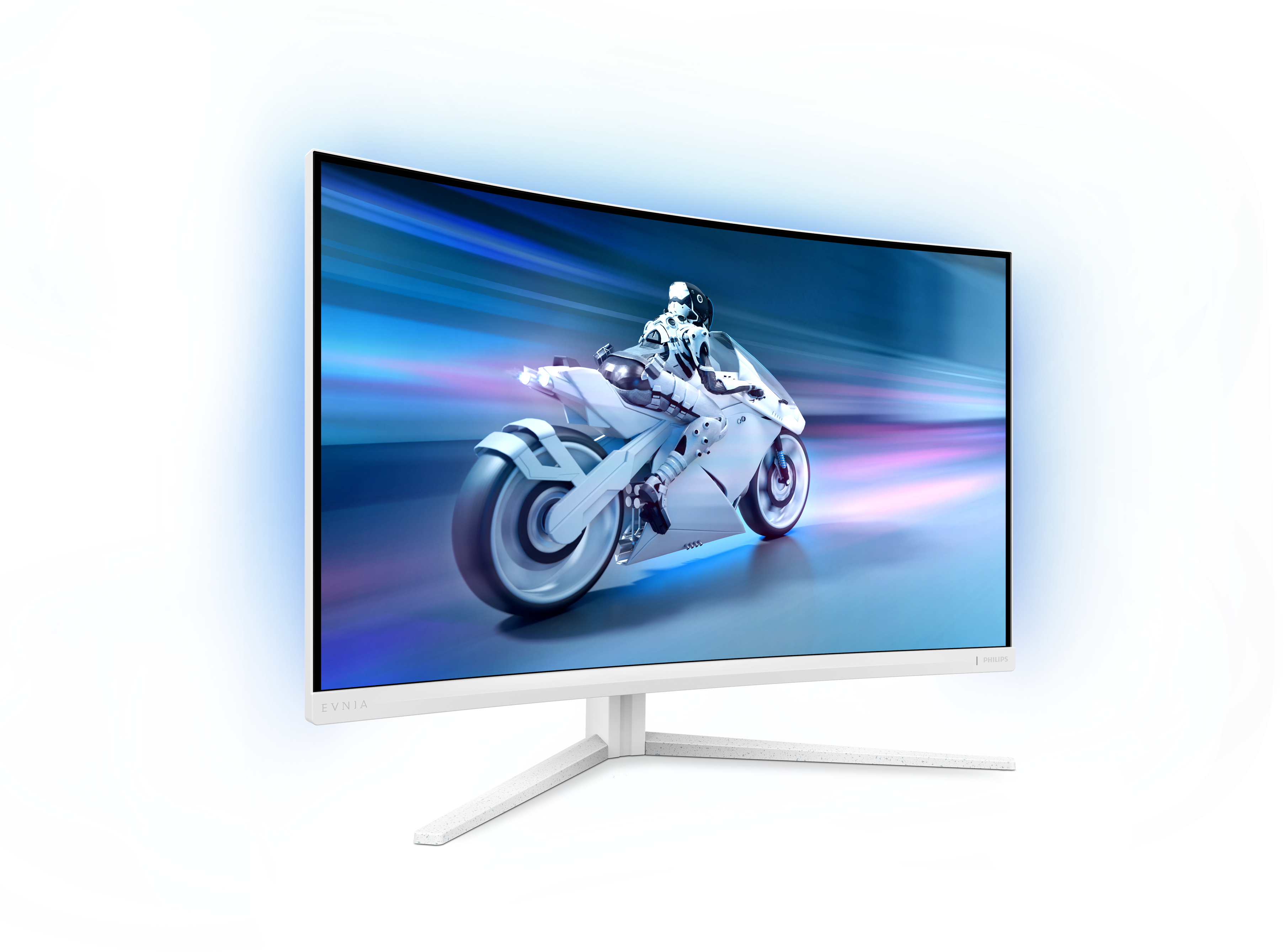Philips - Monitor Curvo Philips EVNIA 5000 AMBIGLOW 32" 32M2C5501 Fast VA QHD 180Hz 1ms(0.5ms)