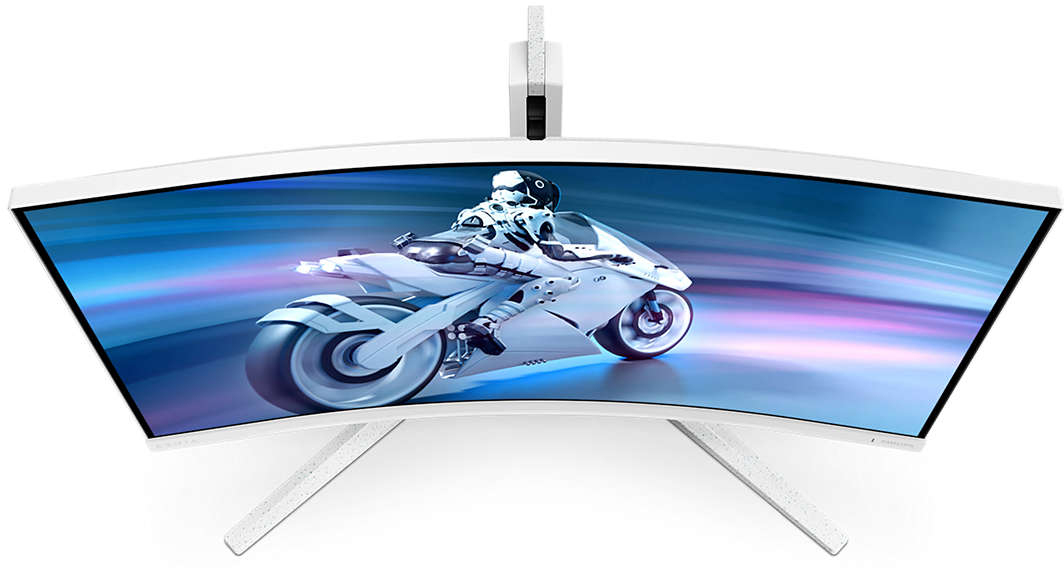 Philips - Monitor Curvo Philips EVNIA 5000 AMBIGLOW 32" 32M2C5501 Fast VA QHD 180Hz 1ms(0.5ms)