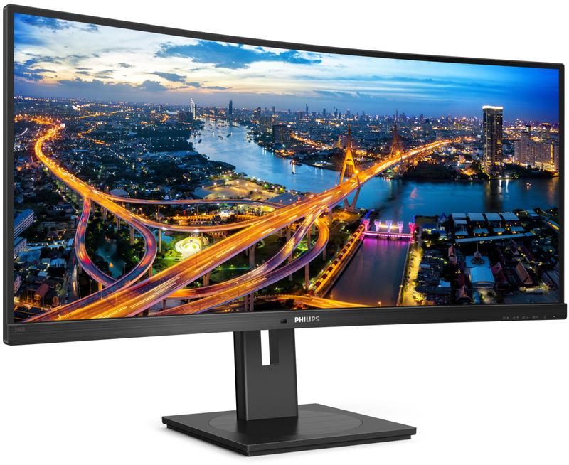 Philips - Monitor Curvo Philips B-Line 34" 346B1C VA UWQHD 100Hz USB-C (90W)
