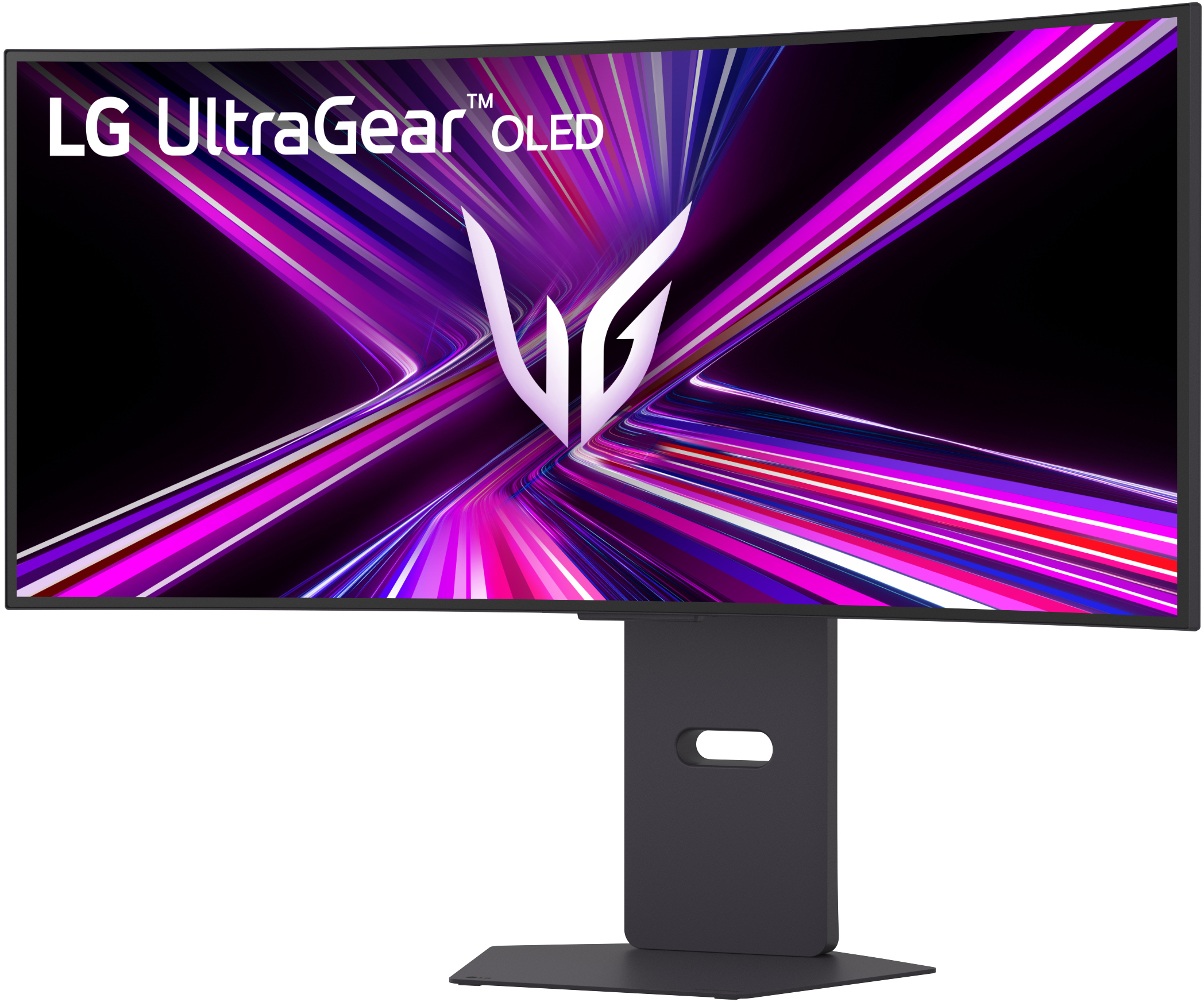 LG - Monitor Curvo Gaming LG UltrGear 34" 34GX900A OLED WQHD 240Hz 0.03ms G-Sync Compatible Smart webOS Preto