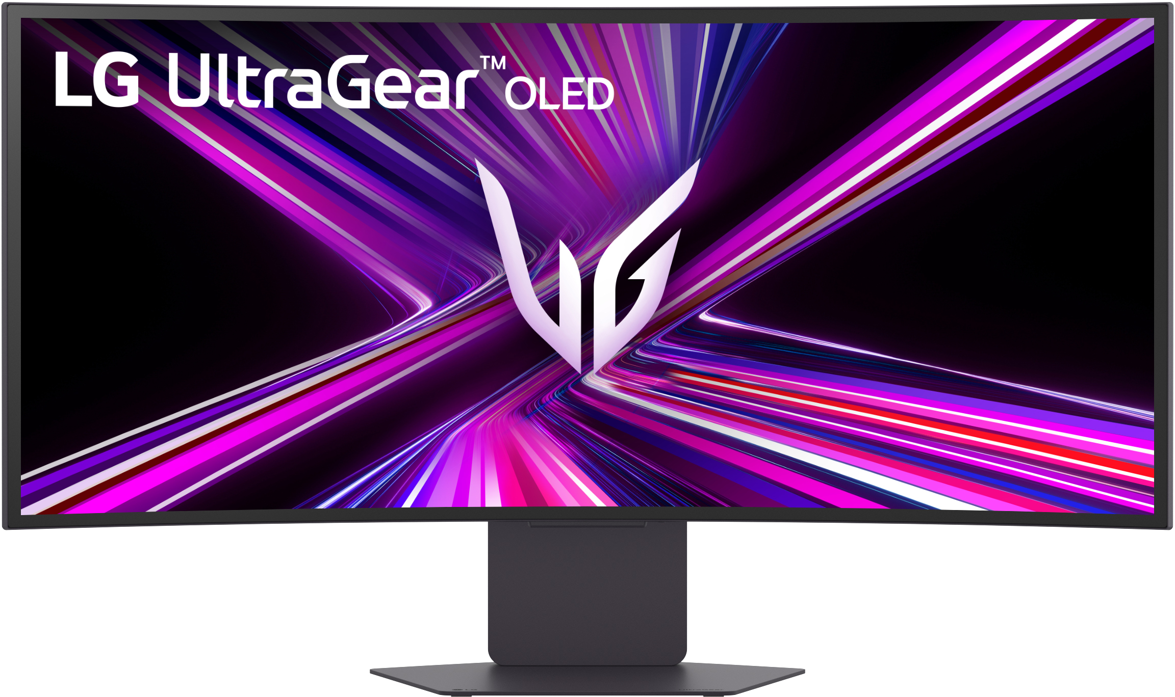 LG - Monitor Curvo Gaming LG UltrGear 34" 34GX900A OLED WQHD 240Hz 0.03ms G-Sync Compatible Smart webOS Preto