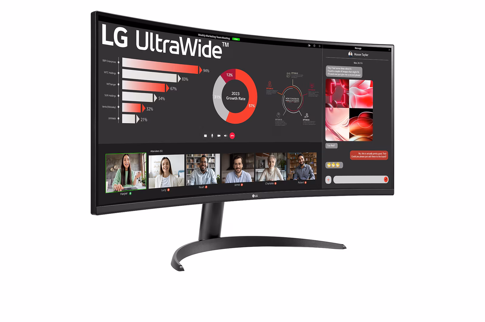 LG - Monitor Curvo LG UltraWide 34" 34WR50QK VA UWQHD 100Hz 5ms sRGB99%