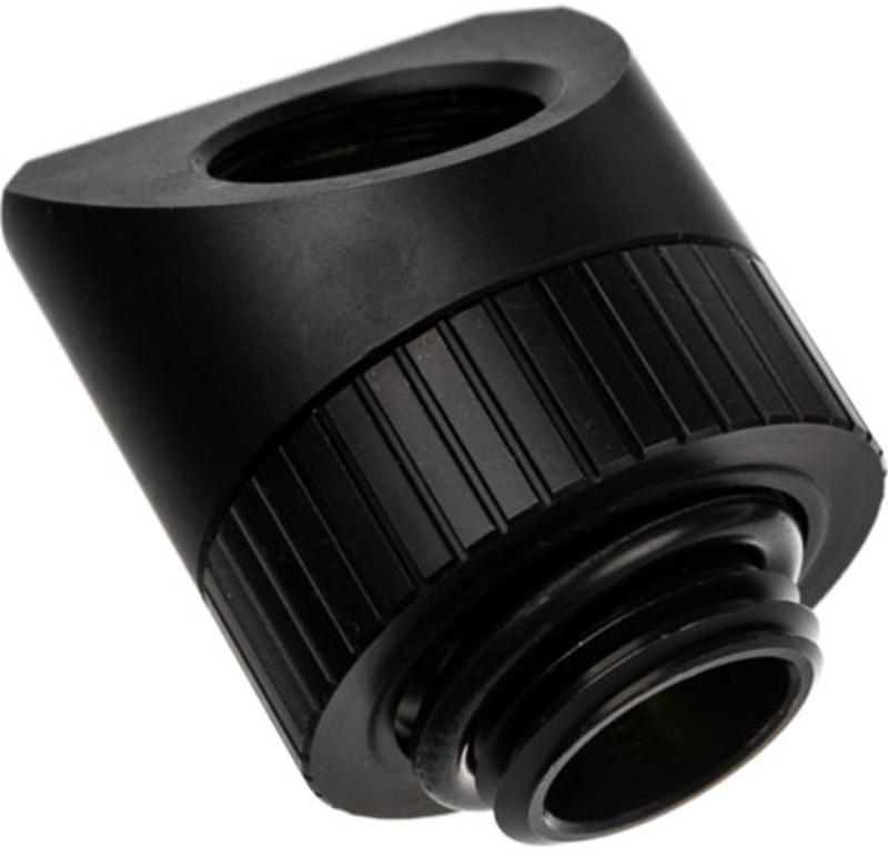 ek-water-blocks - Conector Rotativo EKWB Quantum Torque G1/4 45º Macho / Femea Preto