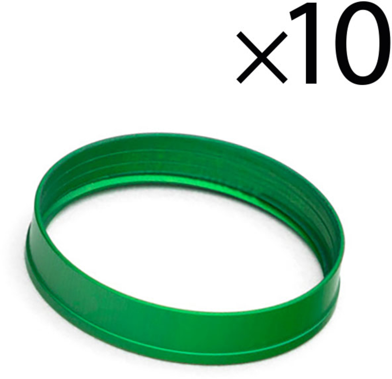 ek-water-blocks - Rings EKWB Quantum Torque STC 10-16mm Verde (Pack 10)