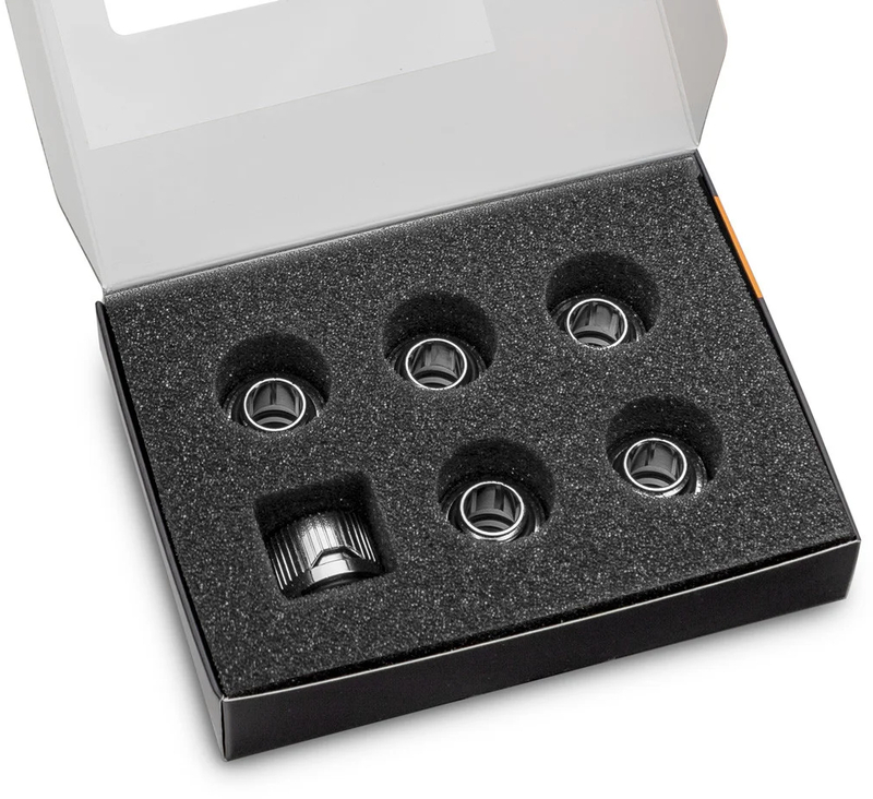 ek-water-blocks - Conector EKWB Quantum Torque HDC 12mm Níquel (Pack 6)