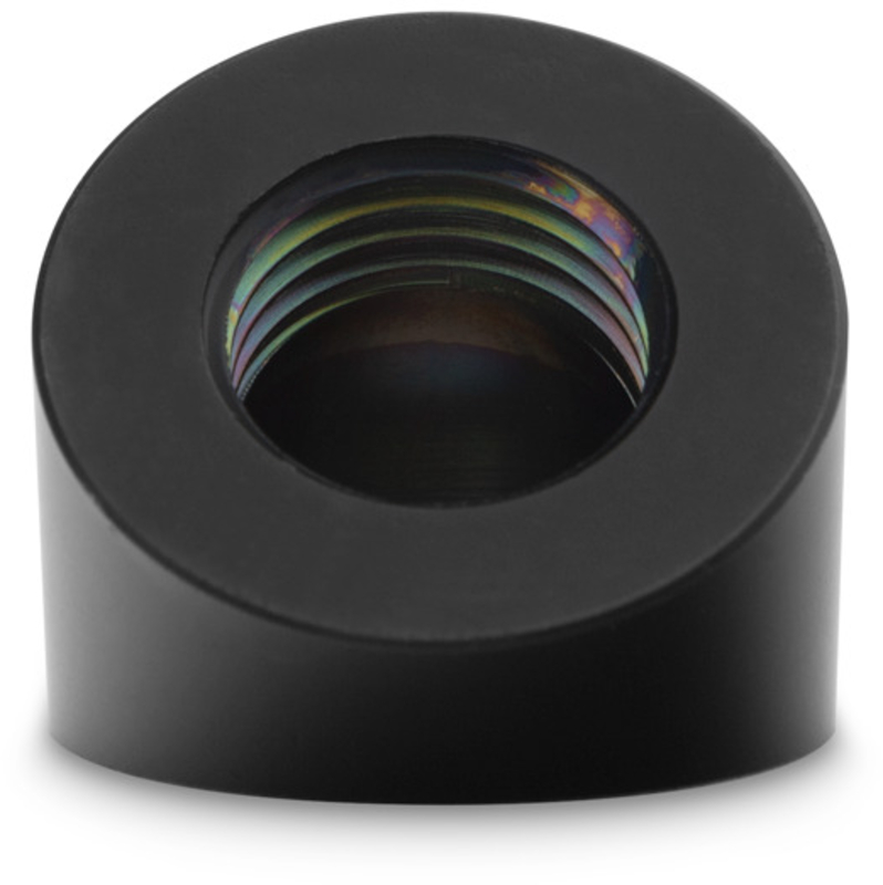ek-water-blocks - Conector EKWB Quantum Torque G1/4 45º Femea / Femea Preto