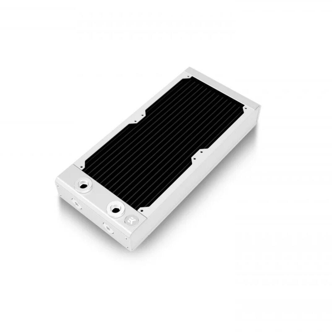 ek-water-blocks - Radiador Cobre EKWB Quantum Surface P240M 5 x G1/4 48mm Branco