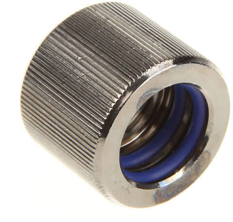 ek-water-blocks - Conector EKWB HD G1/4 Femea / Femea 12/10mm Níquel Preto