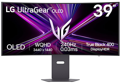Picture of Picture of Monitor Curvo Gaming LG UltrGear 39" 39GX900A OLED WQHD 240Hz 0.03ms G-Sync Compatible Smart webOS