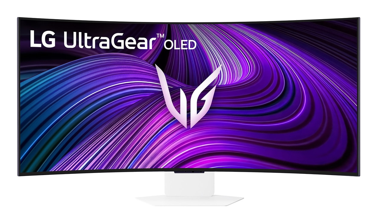 LG - Monitor Curvo Gaming LG UltrGear 39" 39GX90SA-W OLED WQHD 240Hz 0.03ms G-Sync Compatible Smart webOS Branco