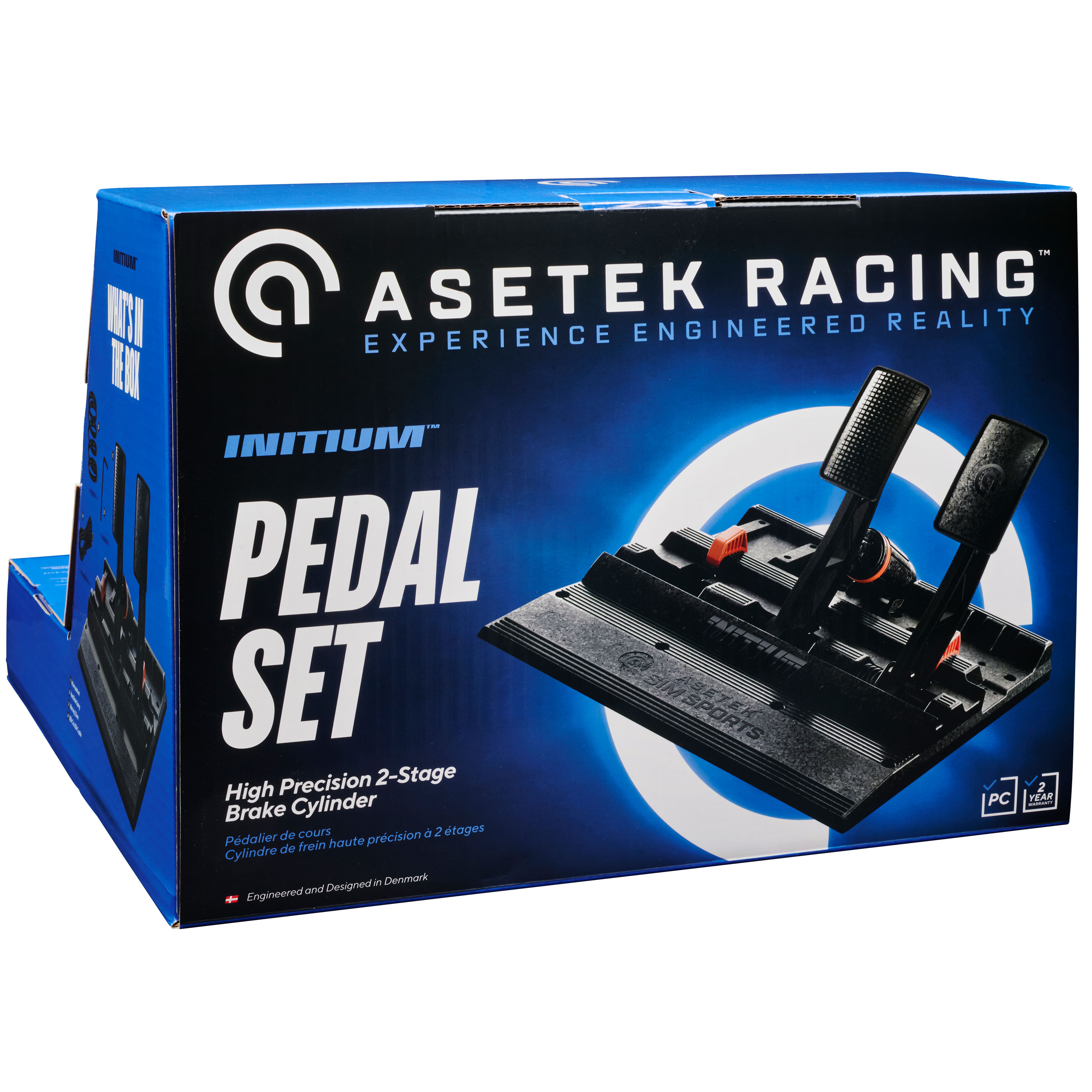 Asetek SimSports - Pedais Asetek SimSports Initium