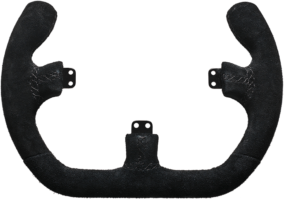 Picture of Picture of Volante para Buttonplate Asetek SimSports GT Rim - Open D - Camurça Preto