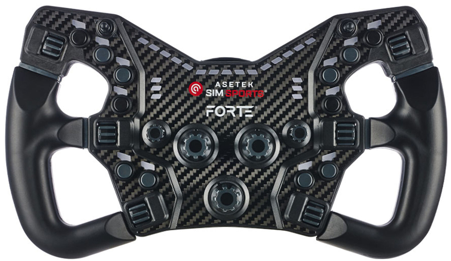 Asetek SimSports - Volante para Buttonplate Asetek SimSports LMP Handle