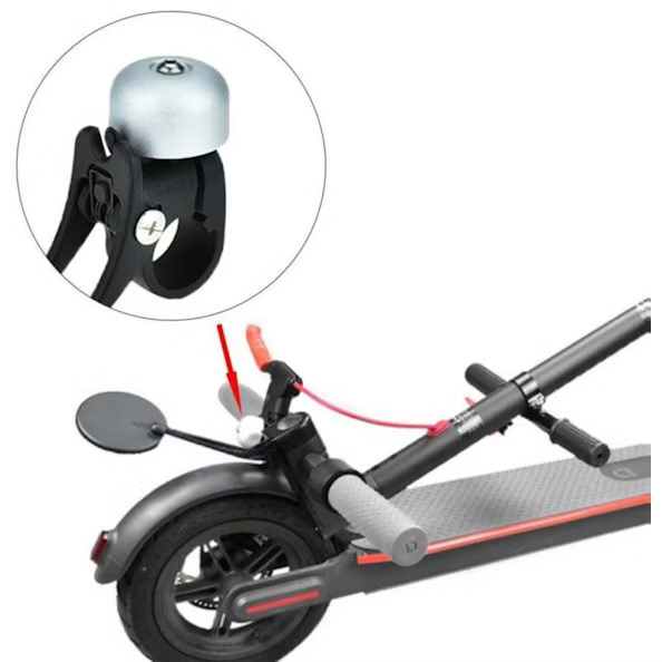 Xiaomi - Campainha Elétrica Xiaomi para Trotinete Elétrica