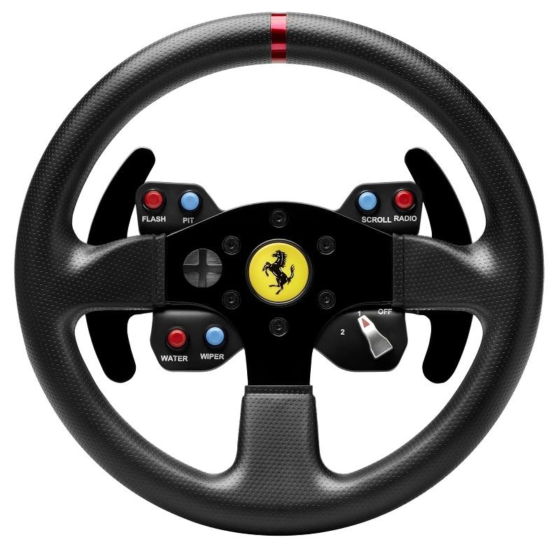 Thrustmaster - Volante Thrustmaster Ferrari GTE Whell Add-On
