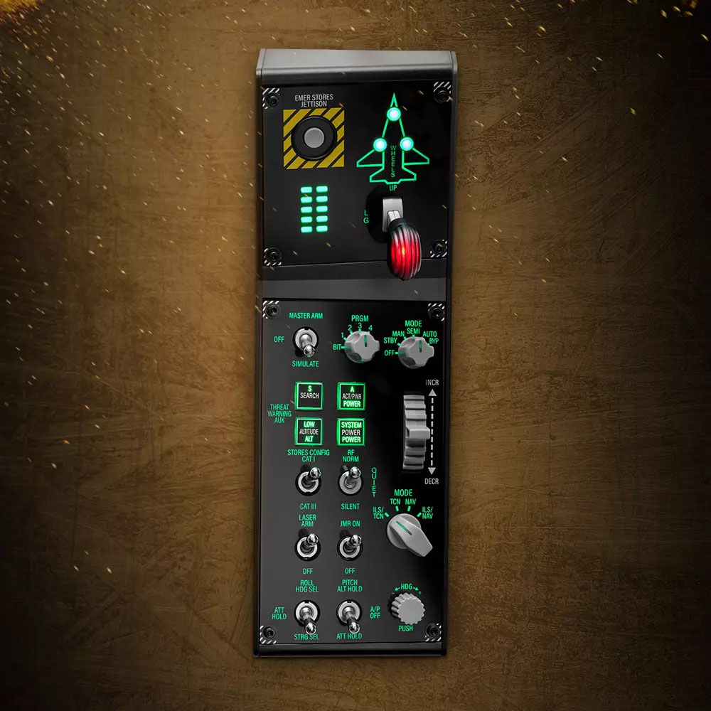 Thrustmaster - Painel Thrustmaster Viper Pane Add-On