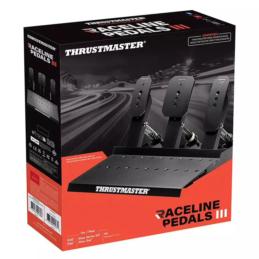 Thrustmaster - Pedais Thrustmaster Raceline Pedals III PC/PS5/PS4/Xbox One/Xbox Series S|X
