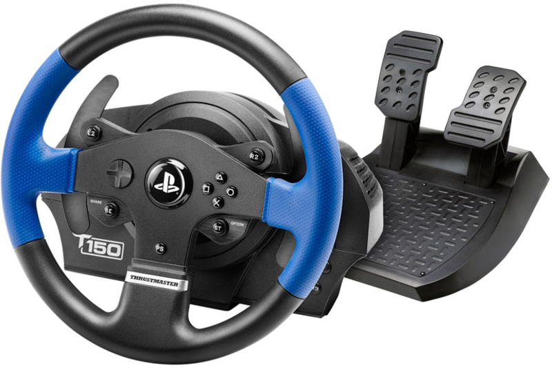 Thrustmaster - Volante + Pedais Thrustmaster T150 RS PS5 / PS4 / PS3 / PC