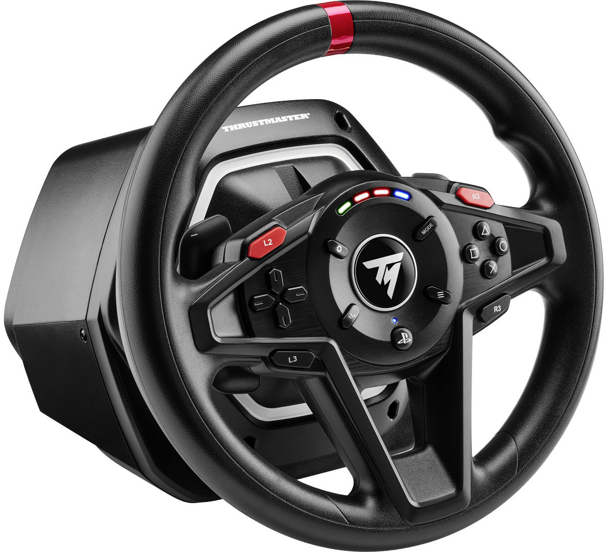 Thrustmaster - Volante + Pedais Thrustmaster T128 Force Feedback PS5 / PS4 / PC