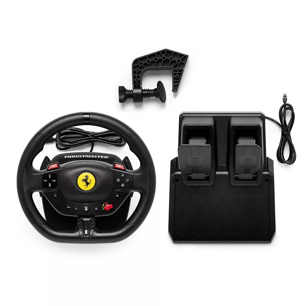 Picture of Picture of Volante + Pedais Thrustmaster T98-P Ferrari 296 GTB Edition PS5 / PS4 / PC