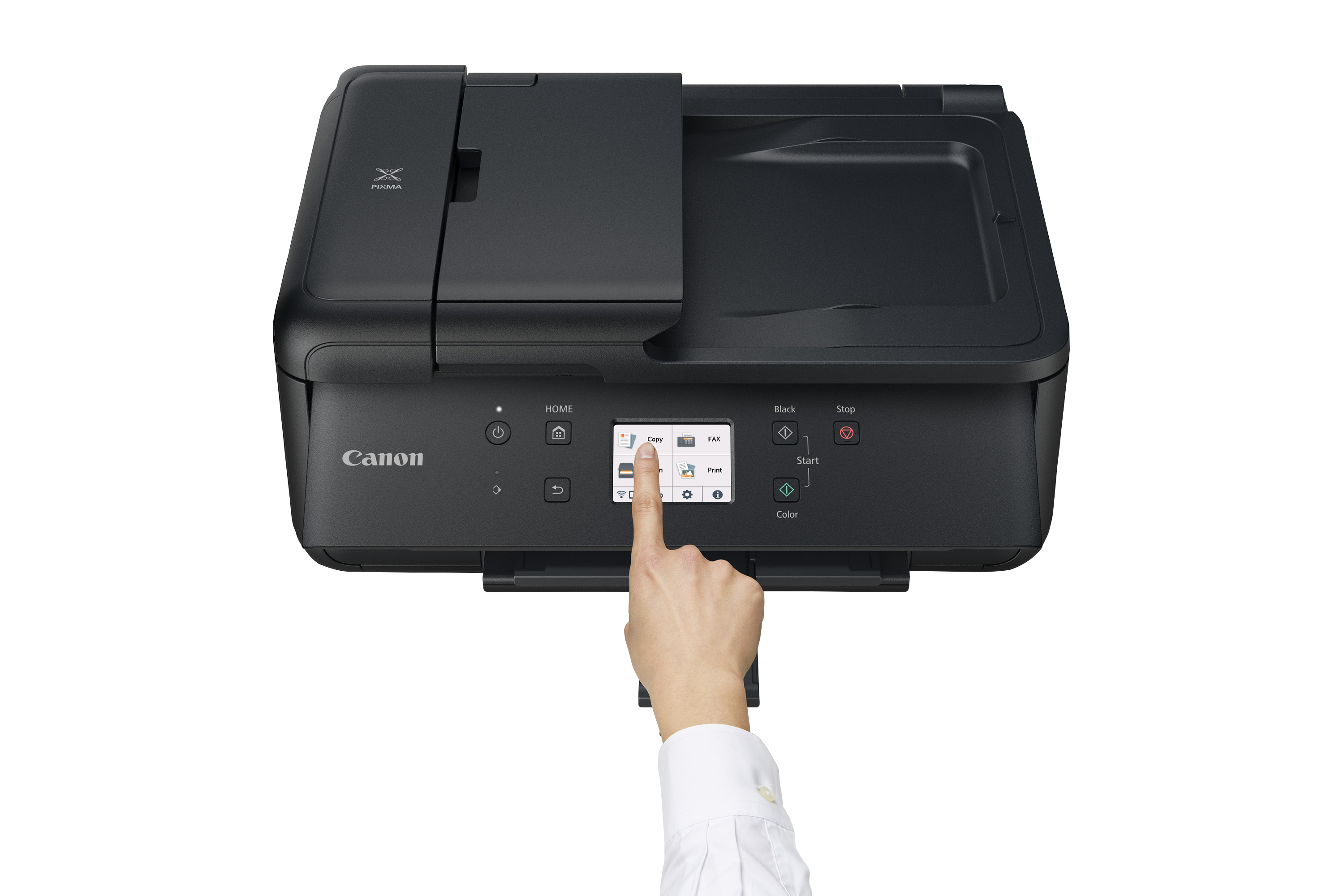 Canon - Multifuncões a Jato de Tinta Canon PIXMA TR7650 WiFi Preta