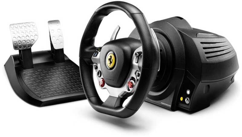 Thrustmaster - Volante + Pedais Thrustmaster TX Ferrari 458 Italia Edition XONE / PC