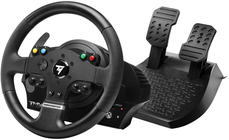 Thrustmaster - Volante + Pedais Thrustmaster TMX Force Feedback Leather XONE / PC