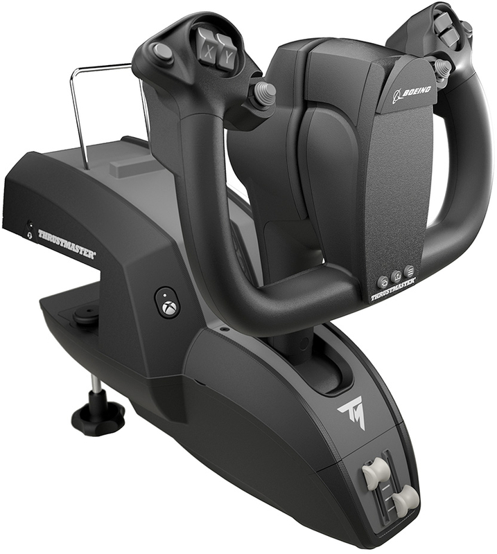 Thrustmaster - Manche + Quadrante Yoke Pack Thrustmaster TCA Boeing PC