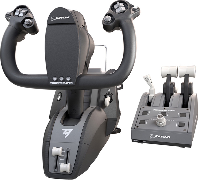 Picture of Picture of Manche + Quadrante Yoke Pack Thrustmaster TCA Boeing PC