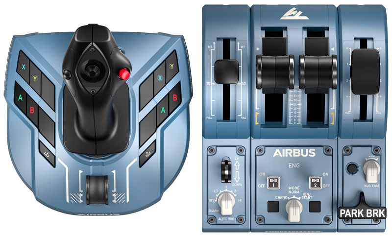 Thrustmaster - Joystick + Quadrante TCA Captain Pack X Airbus Edition PC / XBOX