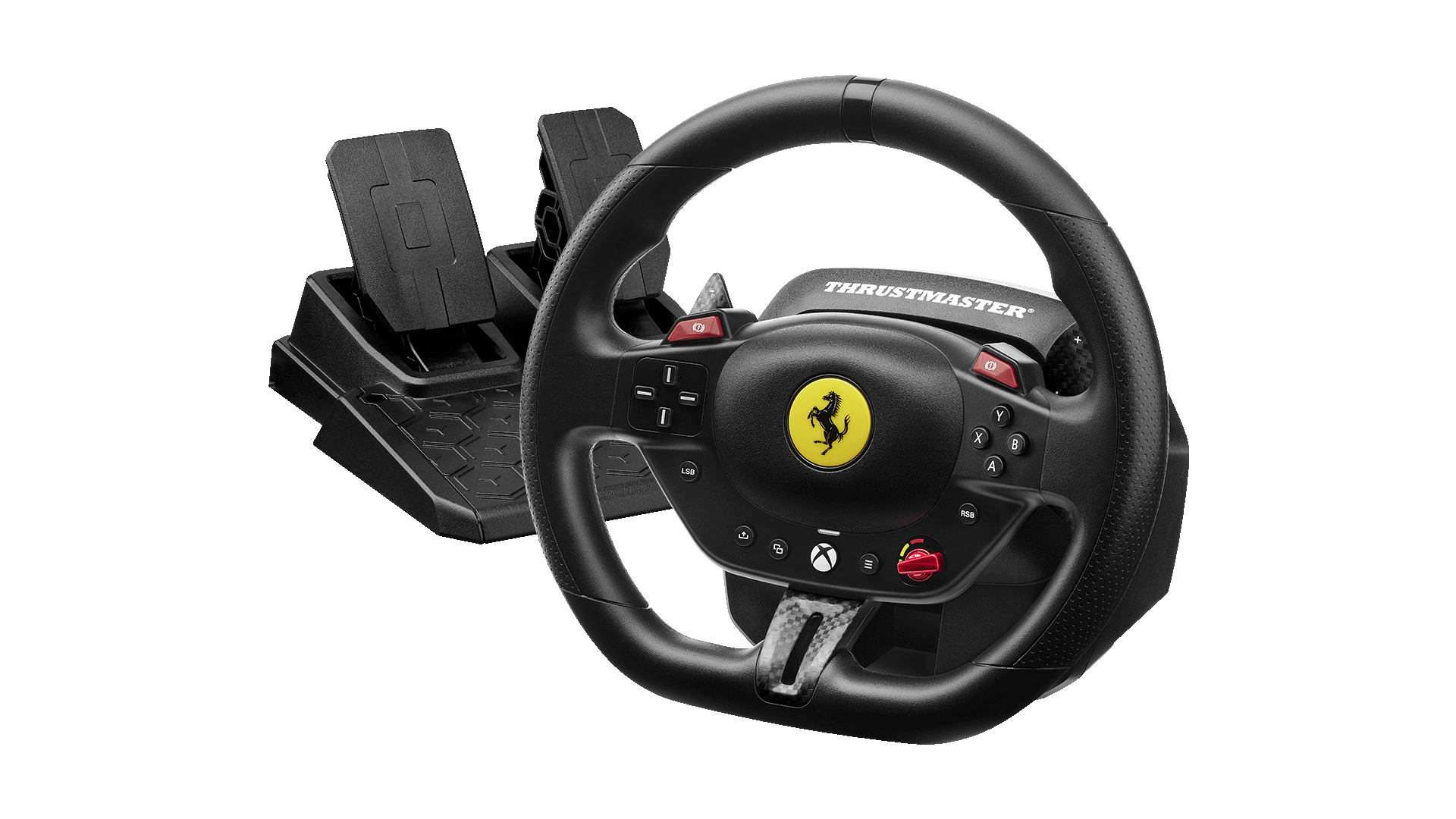 Volante + Pedais Thrustmaster T98 Ferrari 296 GTS Edition XSERIES / PC Picture of Picture of Volante + Pedais Thrustmaster T98 Ferrari 296 GTS Edition XSERIES / PC