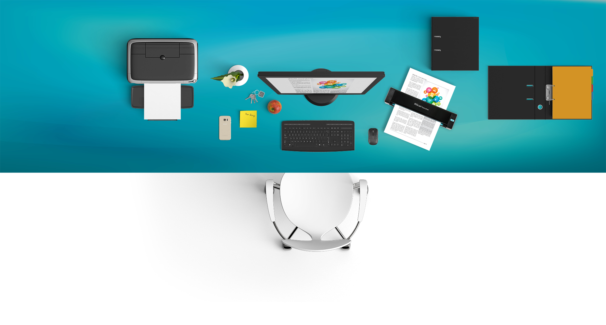 iris-group-sa - Scanner de Mesa IRIS IRISCan Executive 4 Duplex 8PPM