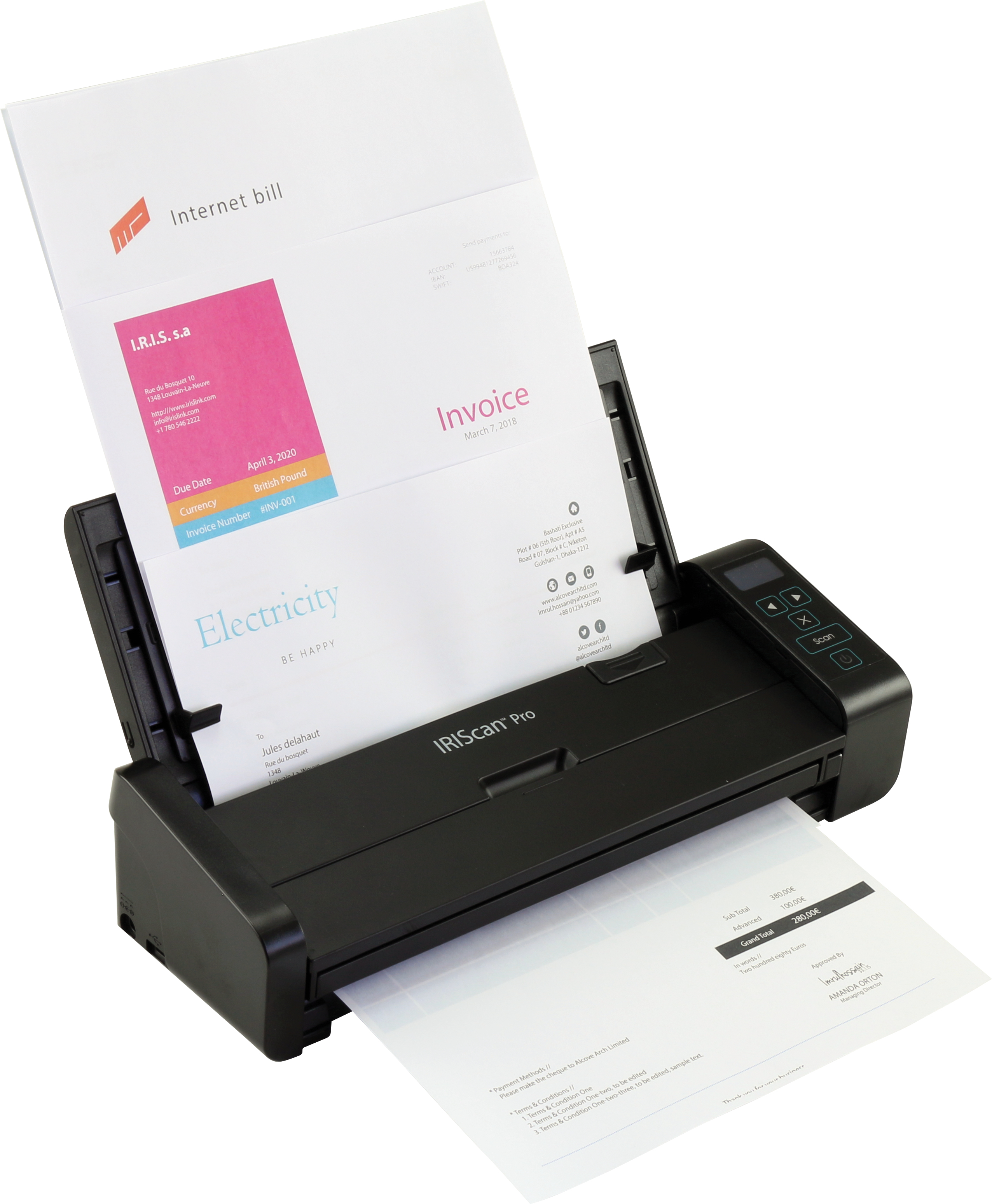iris-group-sa - Scanner de Mesa IRIS IRISCan Pro 5 23PPM ADF20