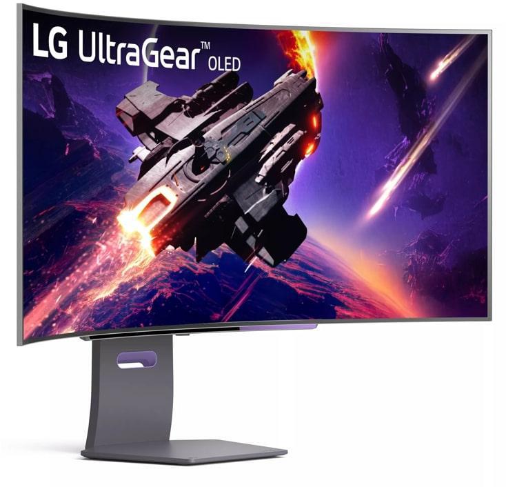 Picture of Picture of Monitor Gaming LG UltraGear 45" 45GS95QE OLED WQHD 240Hz 0.03ms FreeSync Premium Pro / G-SYNC Compatible