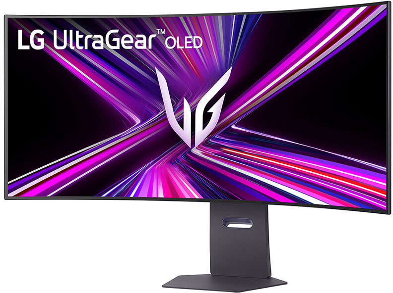 LG - Monitor Curvo Gaming LG UltrGear 45" 45GX950A OLED 5K2K 165Hz 0.03ms G-Sync Compatible