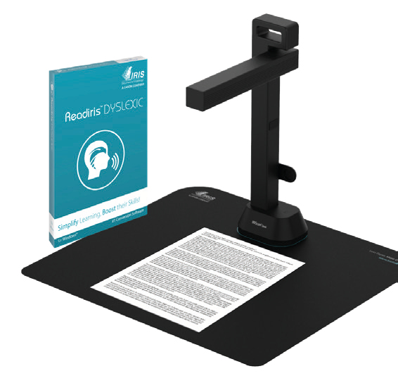 Picture of Picture of Scanner de Mesa IRIS IRIScan Desk 6 Pro Dyslexic A3
