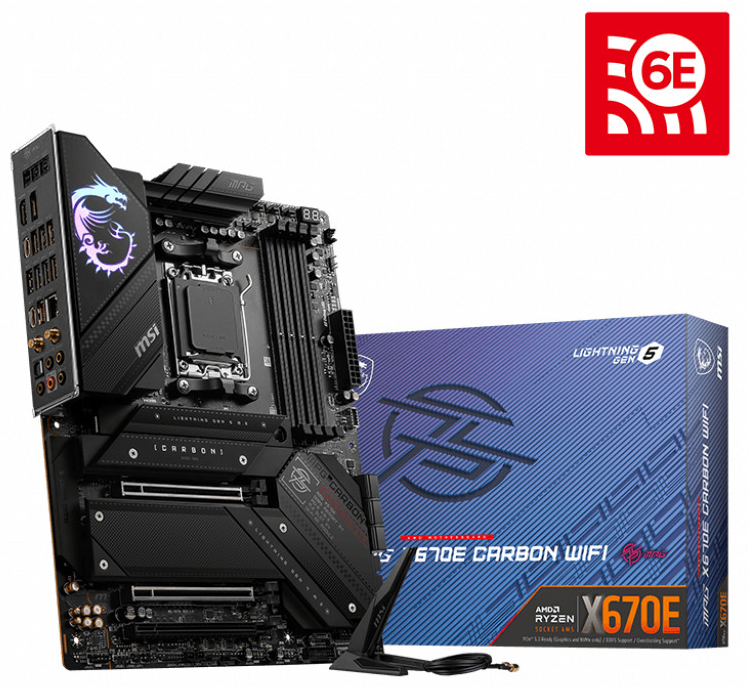 MSI - Motherboard MSI MPG X670E CARBON WIFI