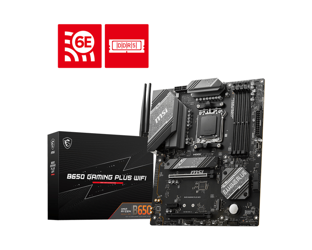 MSI - Motherboard MSI B650 GAMING PLUS WIFI