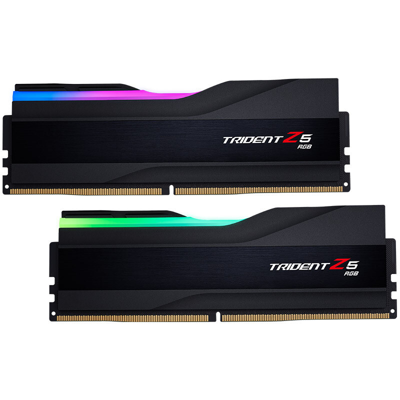 Picture of Picture of G.Skill Kit 32GB (2 x 16GB) DDR5 7600MHz Trident Z5 RGB CL36 Black - F5-7600J3646G16GX2-TZ5RK