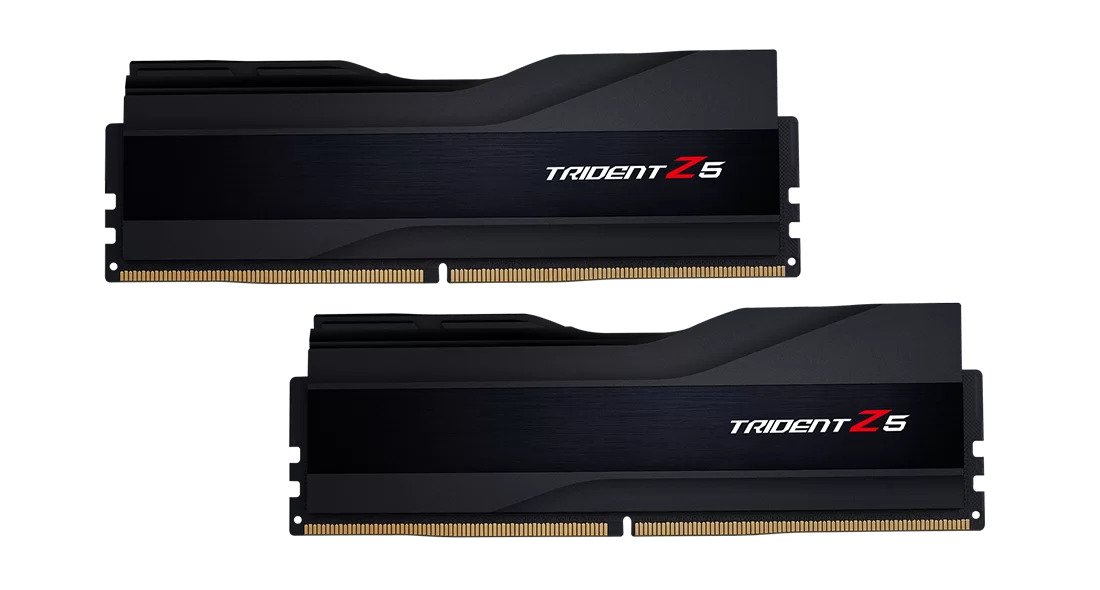 G.Skill - G.Skill Kit 32GB (2 x 16GB) DDR5 6000MHz Trident Z5 CL40 Black - F5-6000J4040F16GX2-TZ5K