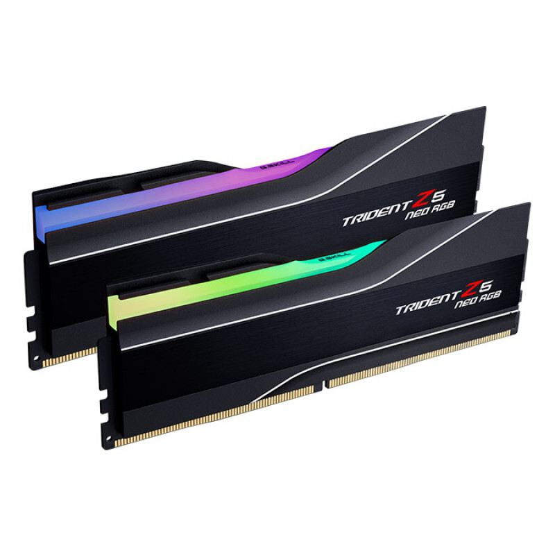 G.Skill - G.Skill Kit 64GB (2 x 32GB) DDR5 6000MHz Trident Z5 Neo EXPO CL32 Black - F5-6000J3238G32GX2-TZ5NR